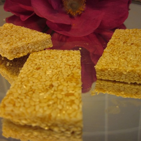 Recipe Sesame Seed Honey Bars