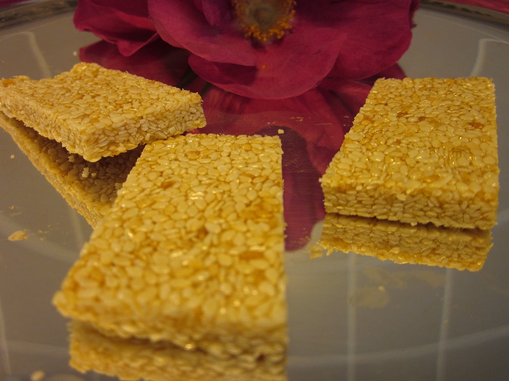 Sesame Seed Honey Bars