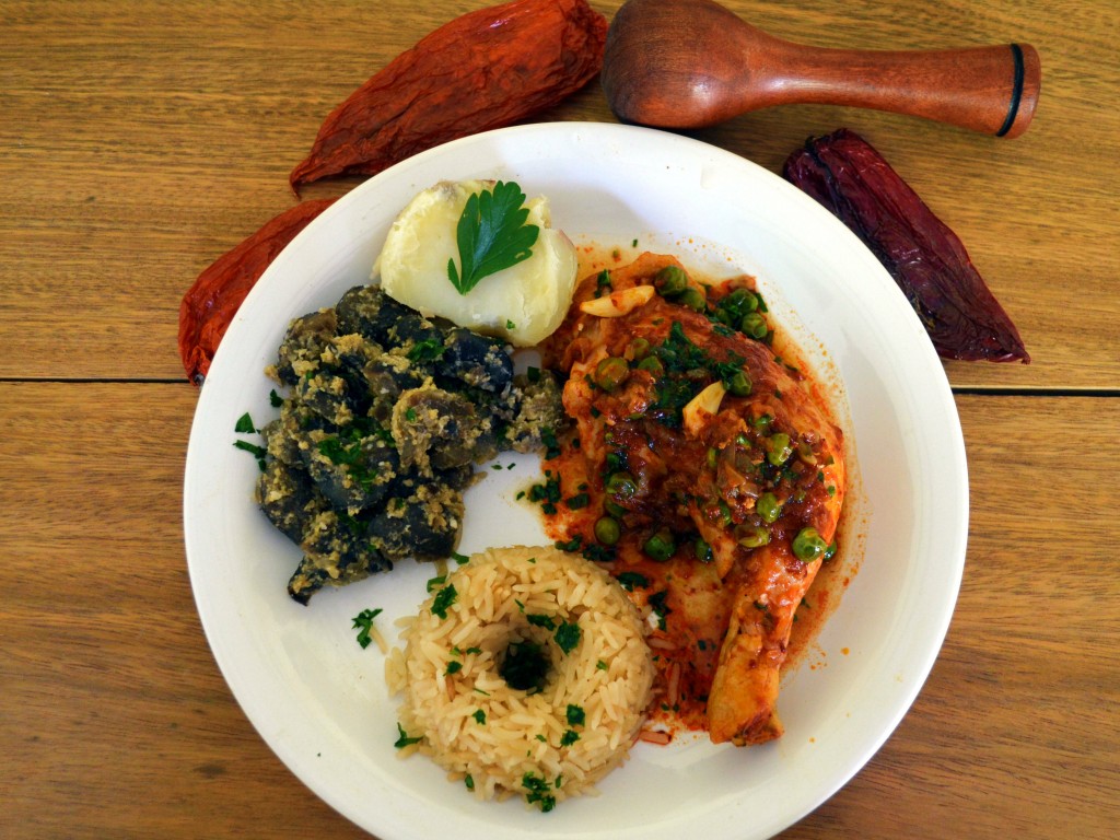 National dish of Bolivia – Picante de pollo National dish of Bolivia - Picante de pollo