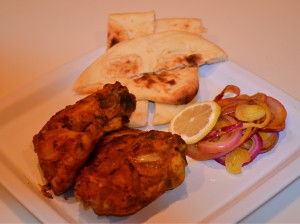 The national dish of India - Tandoori Chicken