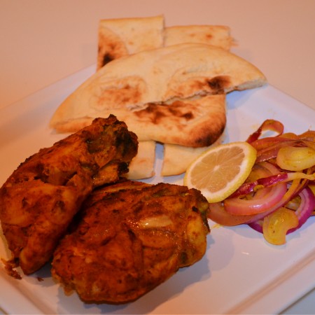 The national dish of India - Tandoori Chicken