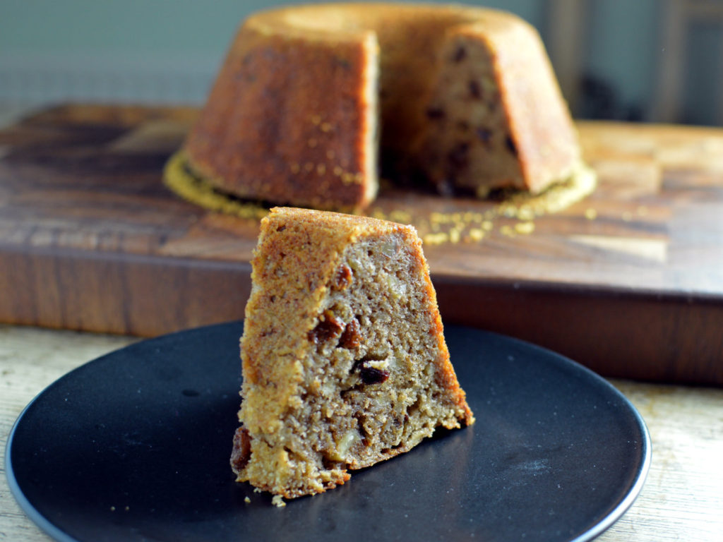 Moist banana cake