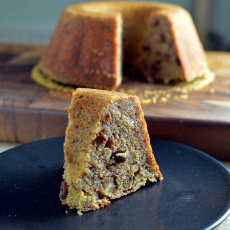 Moist banana cake