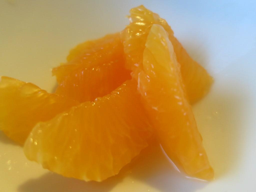 orange segmented