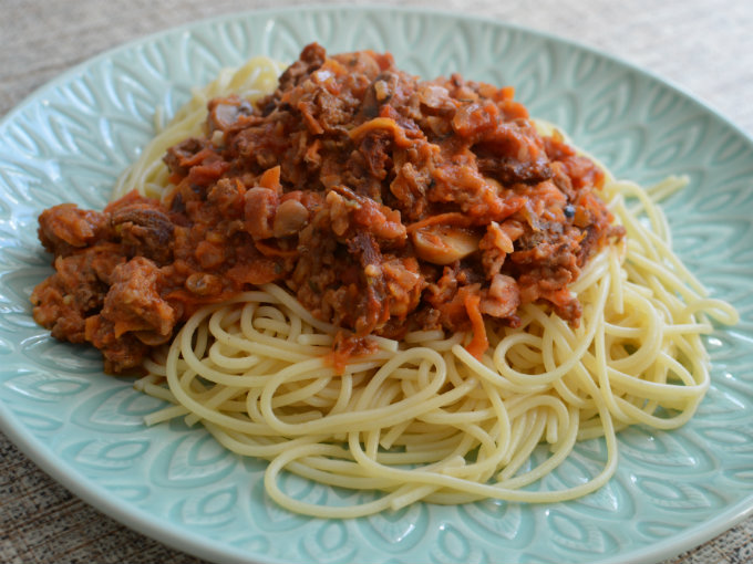 Pasta bolognese