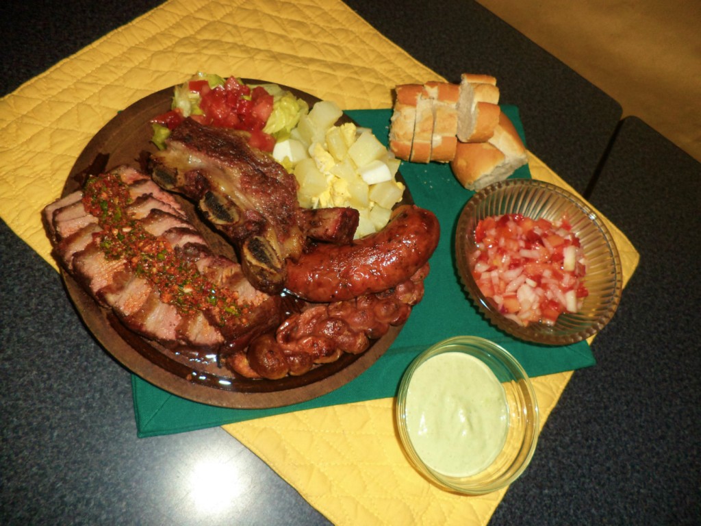 The national dish of Argentina - Asado