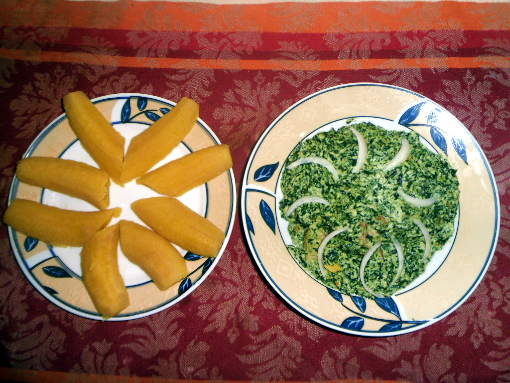 The national dish of Cameroon - Ndole