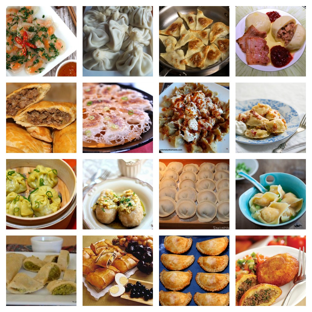 Dumplings around the world. We are all wrapped differently and now