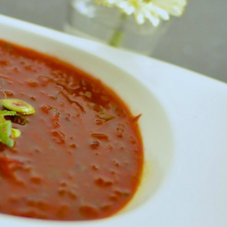 the national dish of Ukraine - Borscht