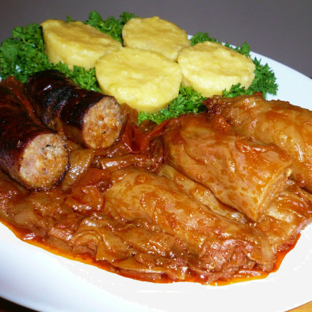 The national dish of Romania - Sarmale