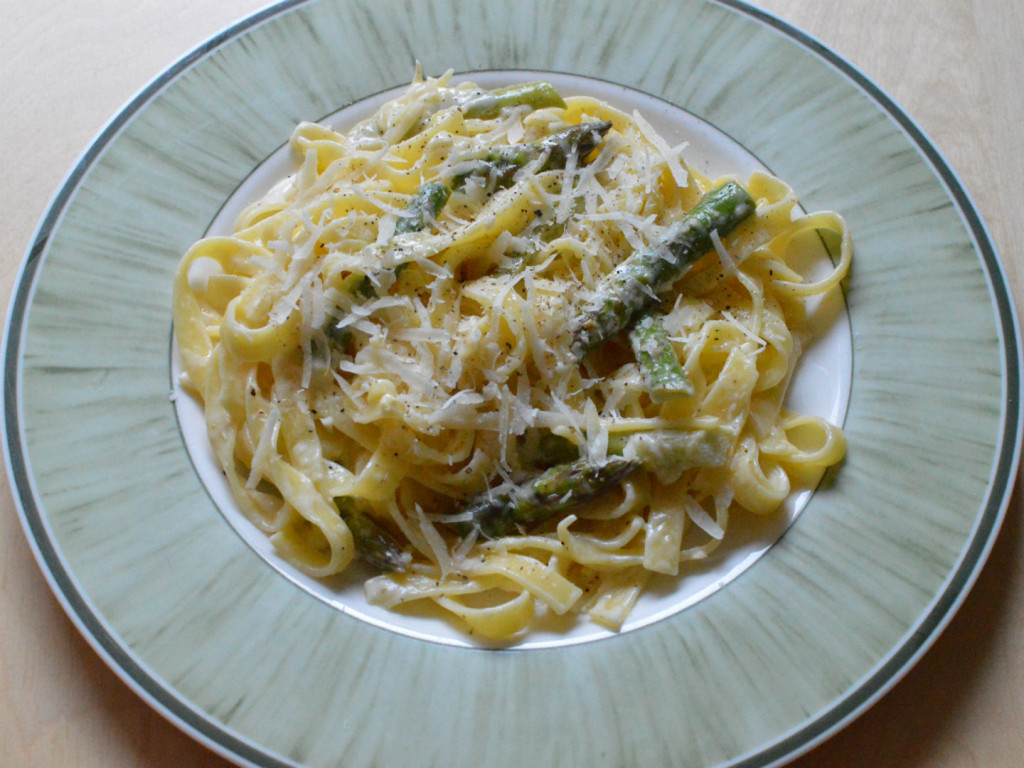 asparagus and lemon pasta