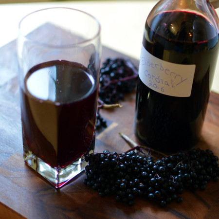 Elderberry cordial