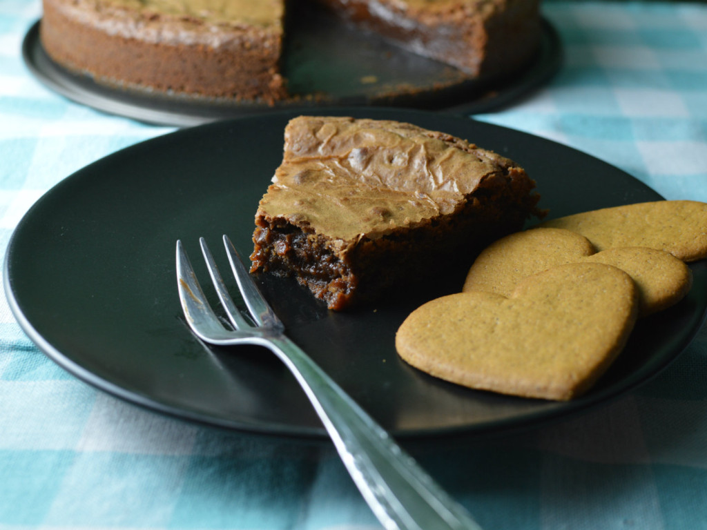 Swedish gingerbread chocolate mud cake