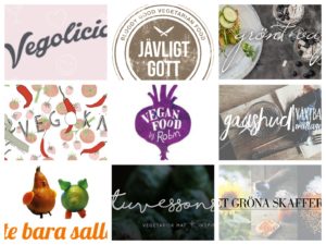 Svenska Vegan eller Vegetariska matbloggare 2017