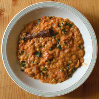 Quick weeknight dal / daal / dahl / dhal