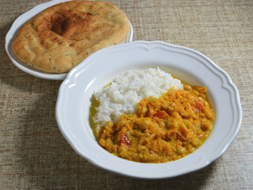 Recipe Sweet potato curry stew