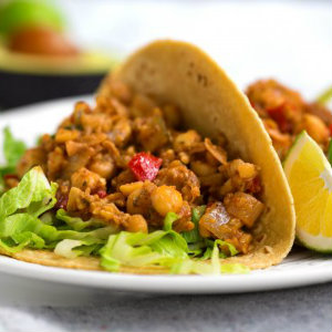 Chickpea tacos