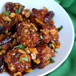 Vegan richa - vegan kung pao cauliflower