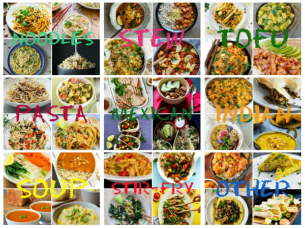 Easy veggie recipes - the ultimate collection from food bloggers