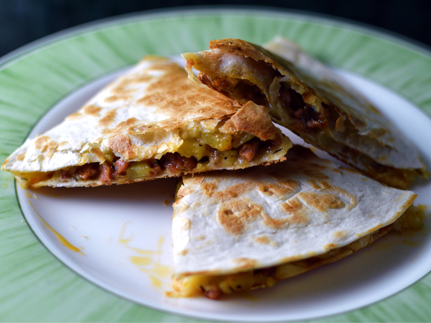 quesadillas chorizo and potato Ingmar Middagstips, vardagsmat & recept baserat på ingredienser