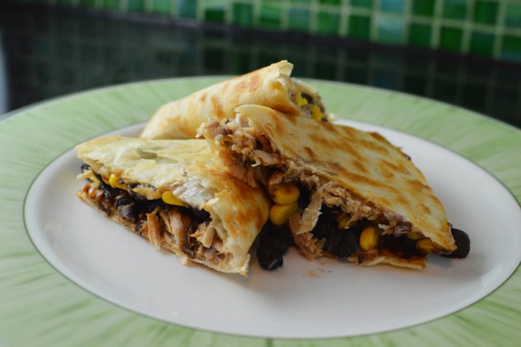 Recept Quesadillas med bbq kyckling