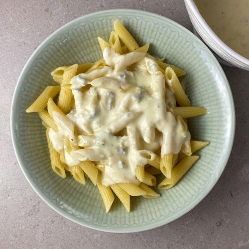 Pasta med gorgonzolasås