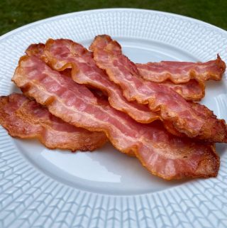 Bacon i ugn