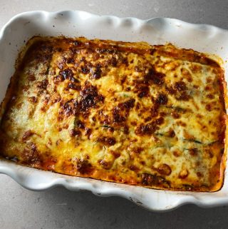 Zucchini lasagne