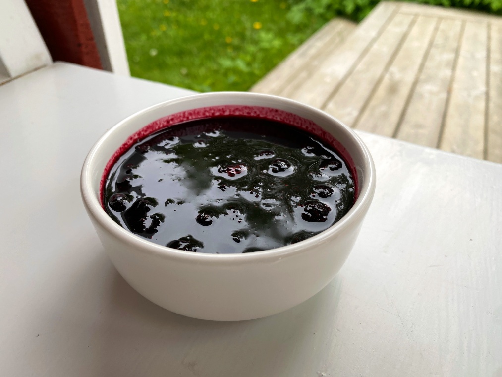 Blåbärssirap