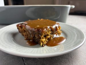 Sticky toffee pudding