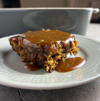 Sticky toffee pudding