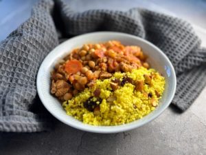 Marockansk gryta med couscous