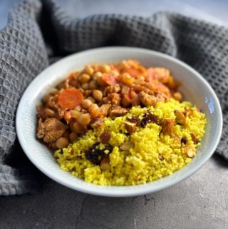 Marockansk gryta med couscous